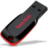 Pen Drive 4GB - Sandisk - Cruzer Blade + 2GB de Backup Onlin