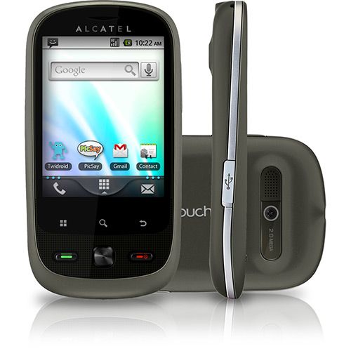Celular Alcatel OT-890, Desbloqueado, Preto, Dual Chip - And