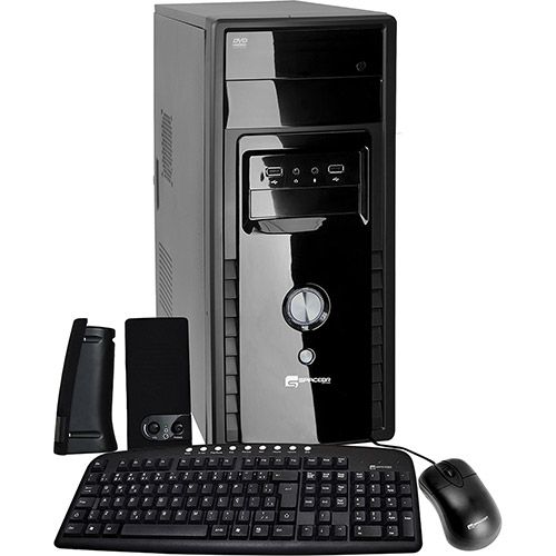 Computador com Intel Dual Core 6GB 500GB Linux - Space BR